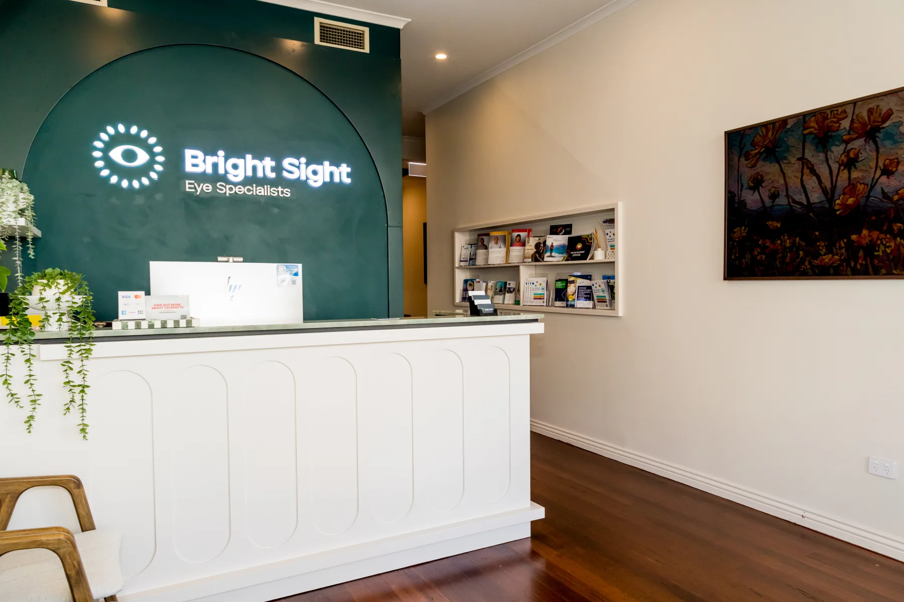Bright Sight Eye Specialists reception