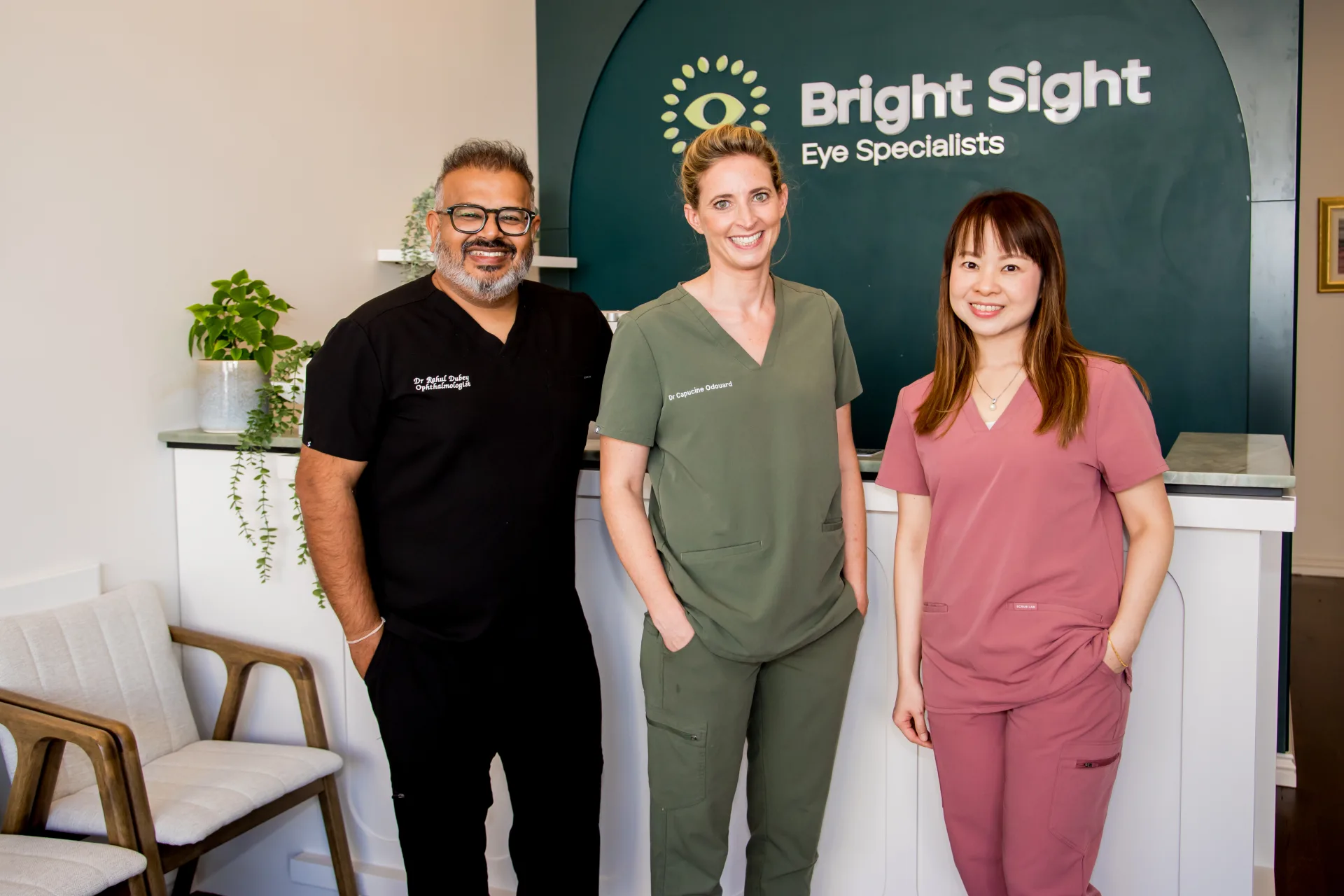 Bright Sight specialist eye-care team